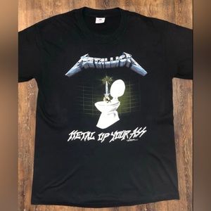 Metallica XL 1987 Metal Up Your Ass